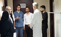گزارش بازدید از پاویون بیمارستان شهدای تجریش