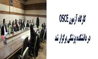 کارگاه آزمون OSCE در دانشکده پزشکی برگزار شد