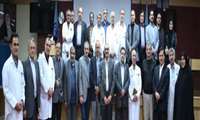 دیدار ریاست دانشگاه با اعضاء هیات علمی گروه چشم