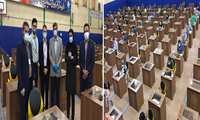 اولین آزمون الکترونیکی فلوشیپ به صورت حضوری با رعایت کامل پروتکل های بهداشتی انجام شد